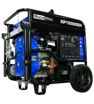 DuroMax V-Twin Electric Start Dual Fuel Hybrid Portable Generator XP15000EH 15,000-Watt