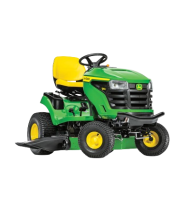 John Deere S100 17.5-HP Side By Side Hydrostatic 42-in Riding Lawn Mower with Mulching Capability (Kit Sold Separately)