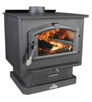 US Stove Wood Stove, 2,400 sq. ft. EPA Certified with Blower, 2500