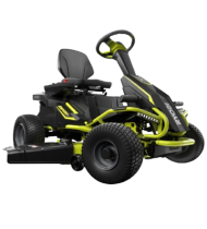 RYOBI 38 in. 75 Ah Battery Electric Rear Engine Riding Lawn Mower