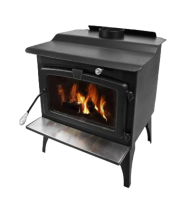 Pleasant Hearth 1,800 Sq. Ft. Medium Wood Burning Stove